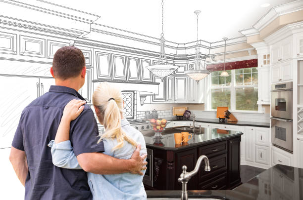 Professional Cabinet Refacing technician working in Runnemede, NJ
